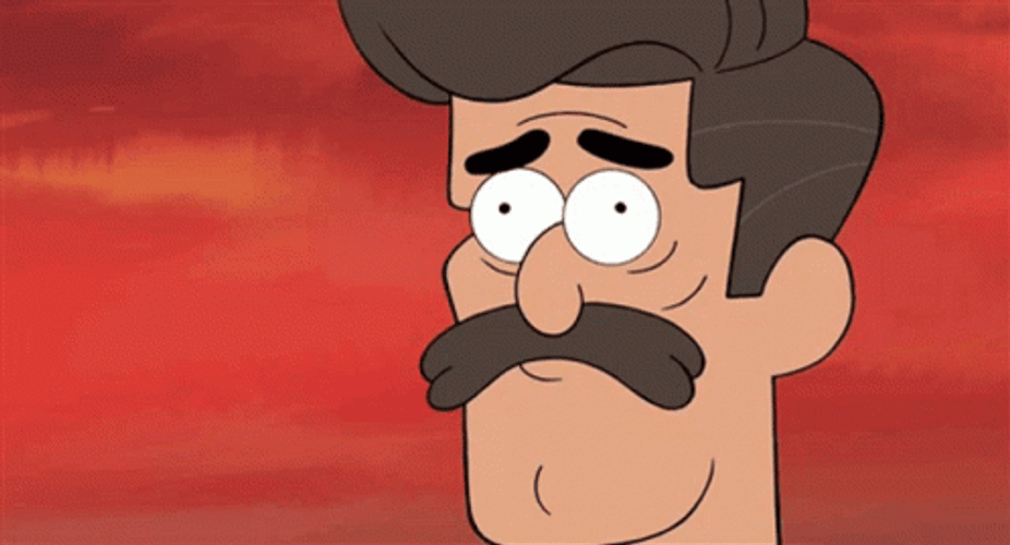 Preston Face Before The Disaster In Gravity Falls GIF