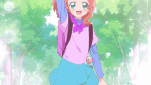 Pretty Anime Girl Halloween GIF