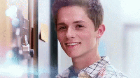 Pretty Boy Smile And Wink Wink GIF