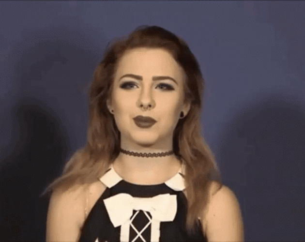 Pretty Girl Pie In The Face GIF