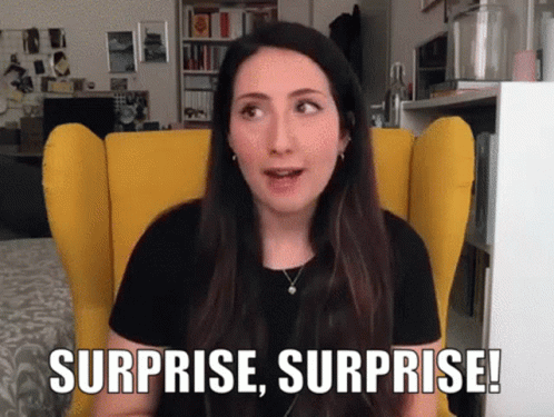 Pretty Girl Surprise Surprise Meme GIF