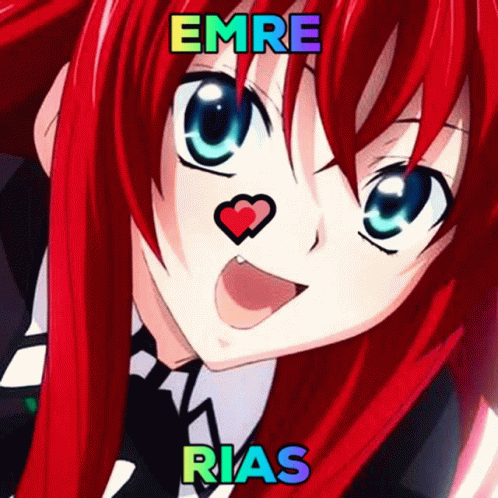 Pretty Smiling Rias GIF