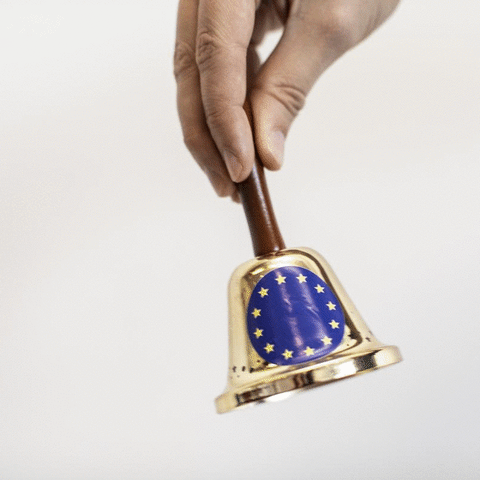 Pretty Swaying Bell Ringing GIF