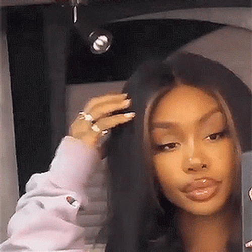 Pretty Sza Mobile Phone Selfie GIF