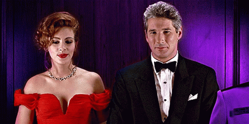 Pretty Woman Richard Gere And Julia Roberts GIF