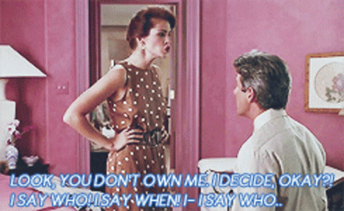 Pretty Woman Julia Roberts You Don't Own Me GIF