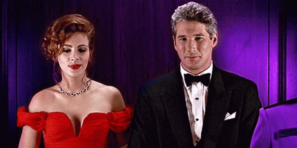 Pretty Woman Richard Gere And Julia Roberts GIF