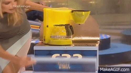 Price Is Right Coffee Maker GIF