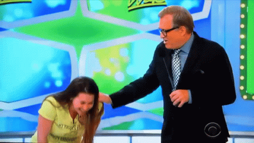 Price Is Right Starstruck Girl GIF