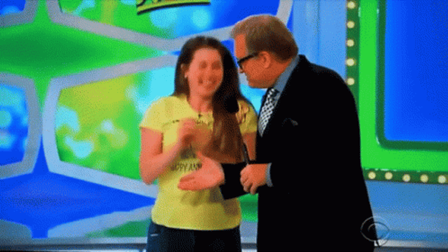 Price Is Right Contestant Cannot Believe GIF