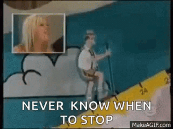 Price Is Right Never Know When To Stop GIF
