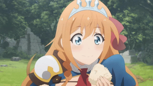 Priconne Anime Eating Princess Connect Re:dive GIF