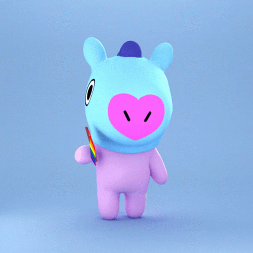 Pride BT21 Mang GIF