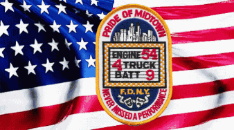 Pride of Midtown Patch on Flag
