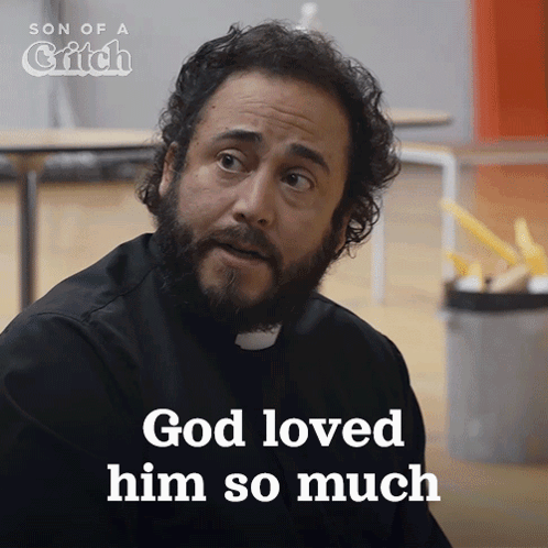 Priest God Loved Him So Much GIF