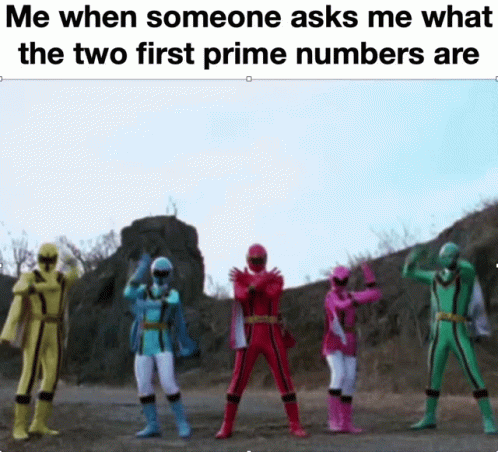 Prime Numbers Power Rangers GIF