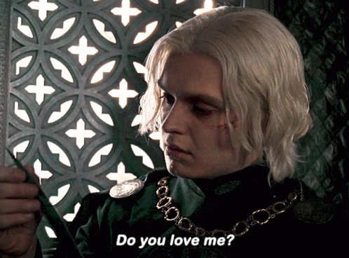 Prince Aegon Asking Do You Love Me GIF