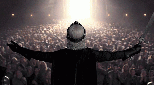 Prince Aegon Targaryen Arms Outstretched GIF