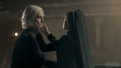 Prince Aegon Targaryen Forehead Kiss GIF