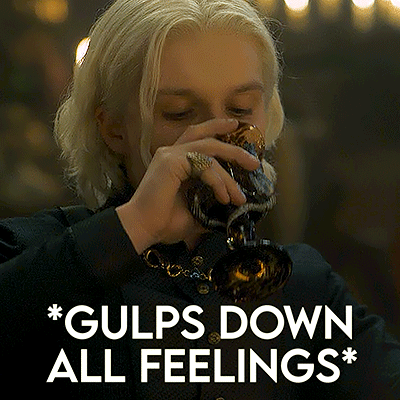 Prince Aegon Targaryen Gulps Down Meme GIF