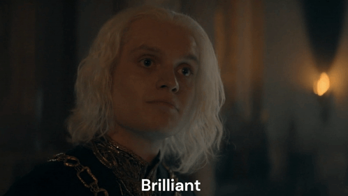 Prince Aegon Targaryen Pleased Response GIF