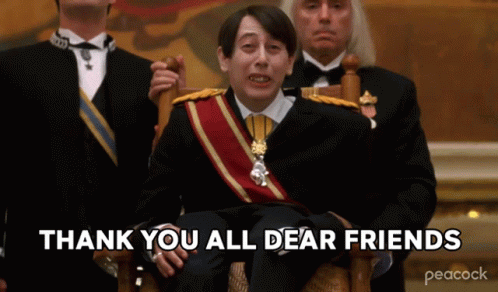 Prince Saying Thank You All Friends GIF