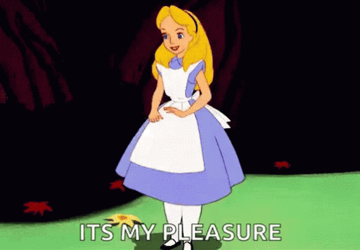 Princess Alice Says Its My Pleasure GIF