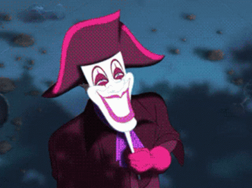 Princess And The Frog Dr Facilier Mask GIF