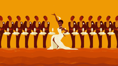 Princess And The Frog Grand Entrance GIF