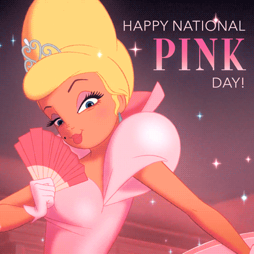 Princess And The Frog Happy National Pink Day GIF