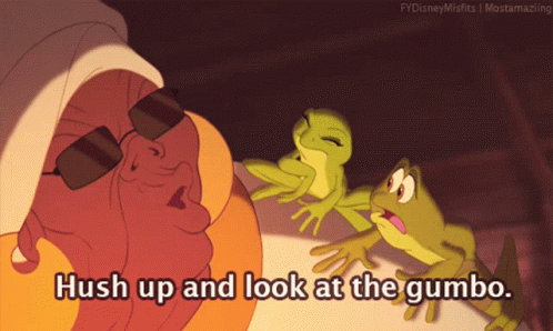 Princess And The Frog Mama Odie Hush Up GIF