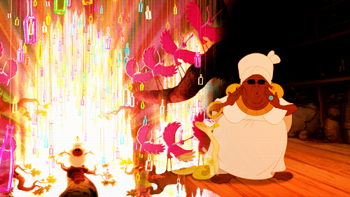 Princess And The Frog Mama Odie Spell GIF