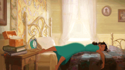 Princess And The Frog Tiana Alarm Off GIF