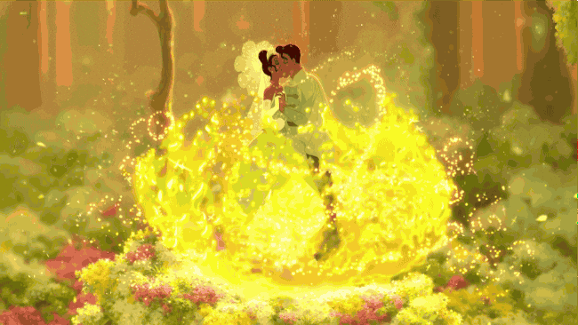 Princess And The Frog Transformation GIF