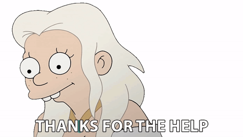 Princess Bean Thanks For The Help GIF