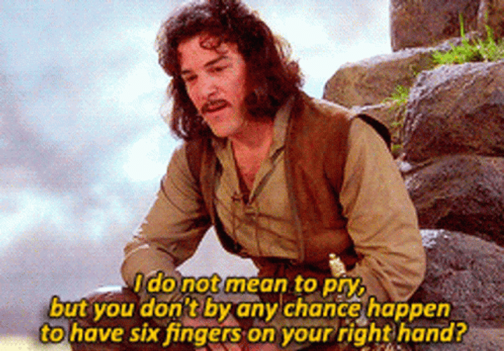 Princess Bride Six Fingers GIF