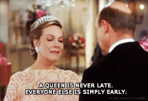 Princess Diaries 2 Clarisse Renaldi Queen Is Never Late GIF