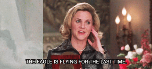 Princess Diaries Charlotte Kutaway Eagle Is Flying GIF