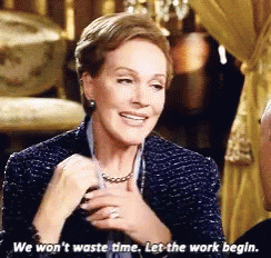 Princess Diaries Clarisse Renaldi Let The Work Begin GIF