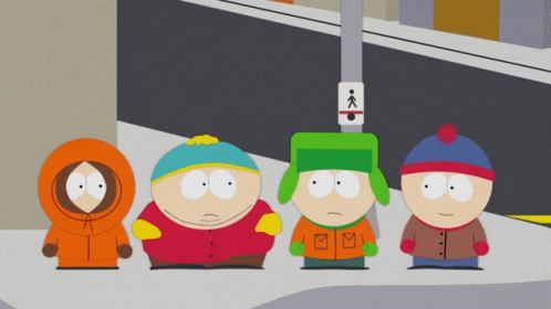 Princess Kenny High Five With Friends GIF
