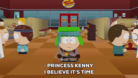 Princess Kenny I Believe Its Time GIF