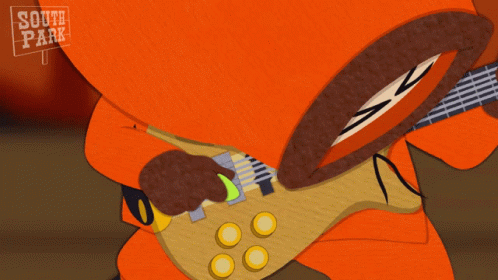 Princess Kenny Rock And Roll Guitar GIF