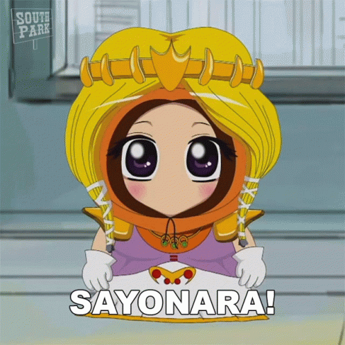 Princess Kenny Sayonara GIF