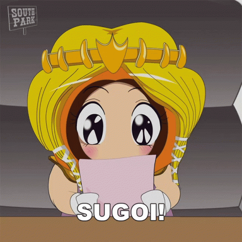 Princess Kenny Sugoi Big Eyes GIF