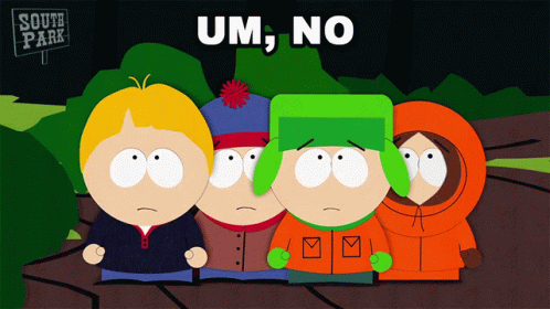 Princess Kenny With Friends Um No GIF