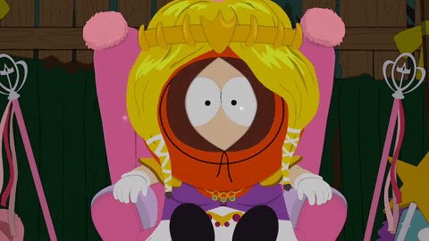 Princess Kenny With Rat GIF