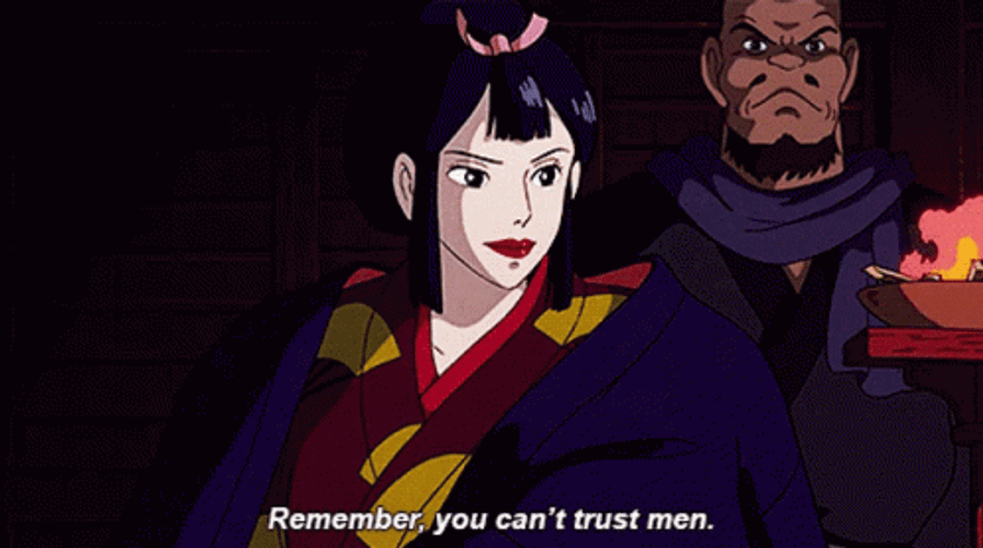 Princess Mononoke Lady Eboshi Talking GIF