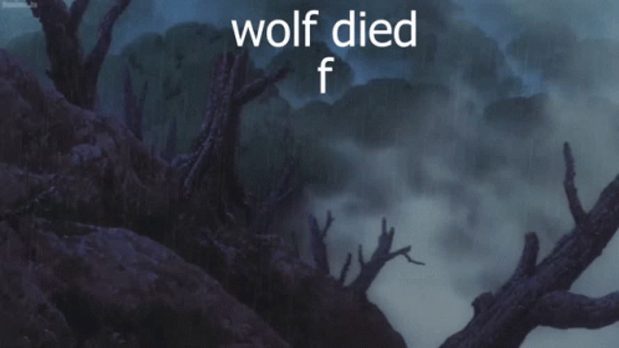 Princess Mononoke Moro Falling GIF