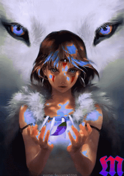 Princess Mononoke Poster Edit GIF