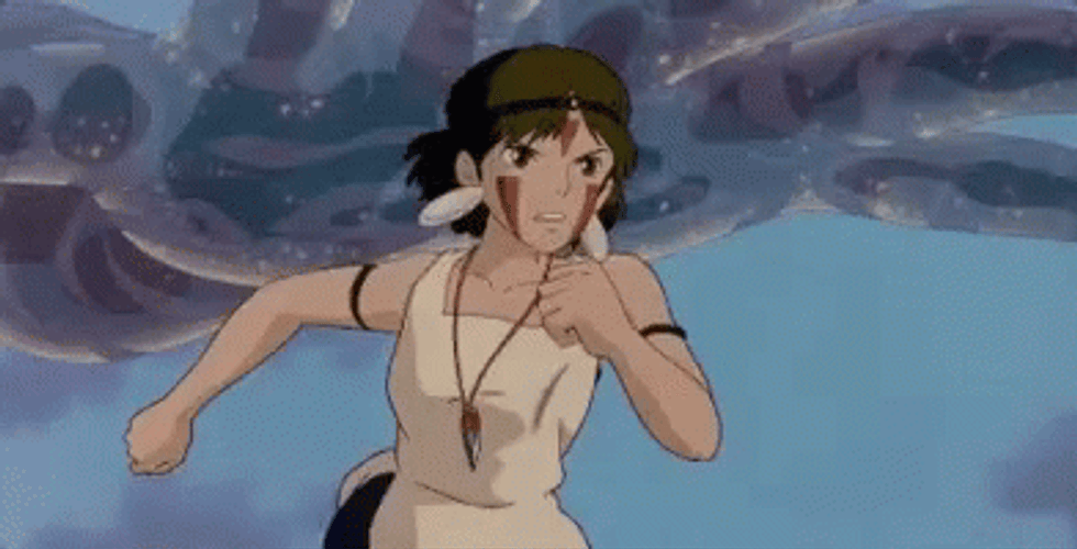 Princess Mononoke Running GIF